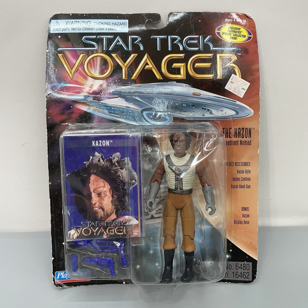 Vintage 1996 Playmates Toys Star Trek Voyager "The Kazon" Action Figure